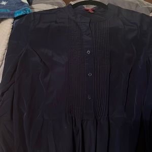 Merona Navy Blue blouse